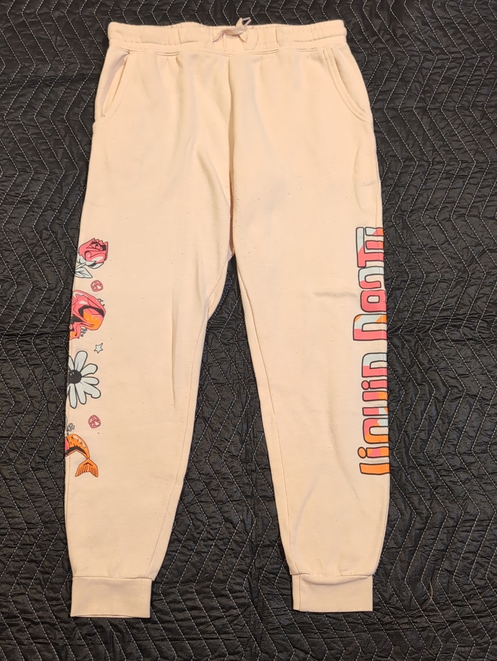 Liquid Death - Pink Graphic Sweatpants - L